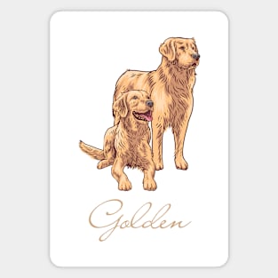 Golden Retriever Quote Magnet